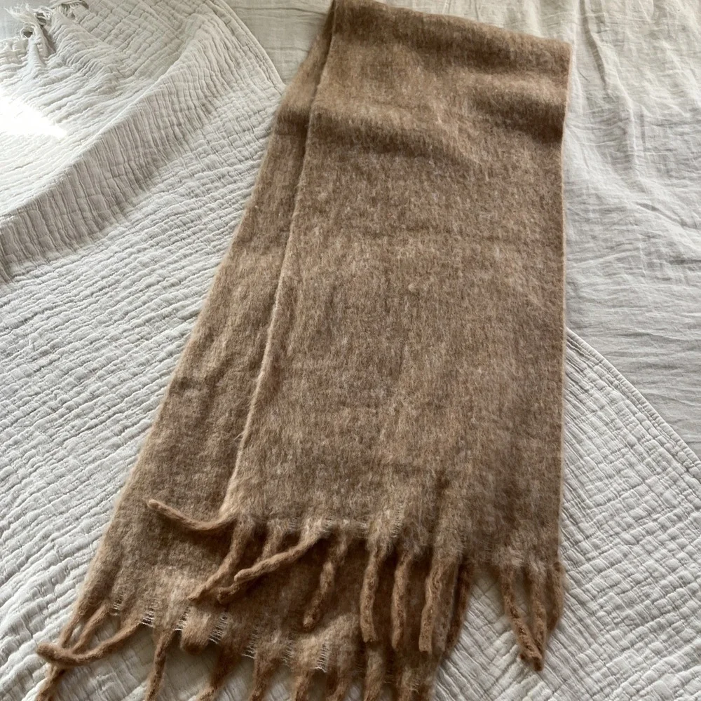 Cozy‎ Thick Scarf Women's Beige NEW